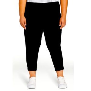 Time & Tru Womens Skinny 4Way Stretch Black Side Zip Pants NWT